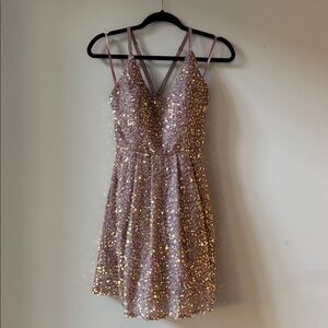Sequin Glitter Dress